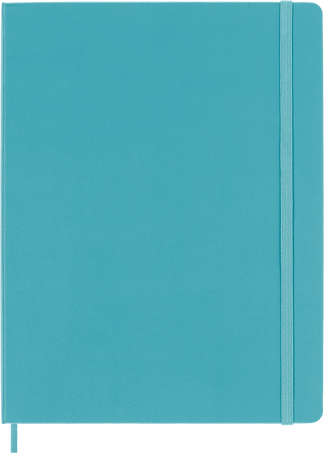 картинка Записная книжка Moleskine Classic (в линейку), XLarge (19х25см), Голубая от магазина Молескинов