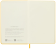 картинка Записная книжка Moleskine Classic Silk (тканевая обл.), (в линейку), Large (13х21см), оран-желтая от магазина Молескинов