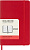 картинка Ежедневник Moleskine Classic Soft (мягкая обложка), 2024, Pocket (9x14 см), красный от магазина Молескинов
