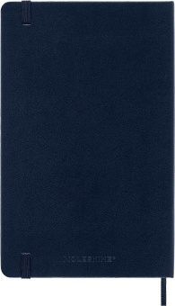 картинка Ежедневник Moleskine Classic 2024, Large (13x21 см), черный от магазина Молескинов
