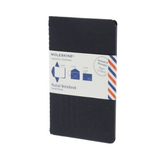 картинка Почтовый набор Moleskine Postal Notebook, Pocket (9х14см), синий от магазина Молескинов