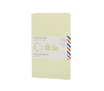 картинка Почтовый набор Moleskine Postal Notebook, Pocket (9х14см), зеленый от магазина Молескинов