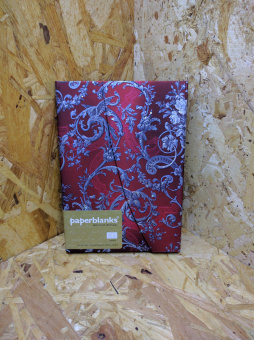 картинка Записная книжка Paperblanks Enchanted Evening (в линейку), Midi (13х18см), красная от магазина Молескинов