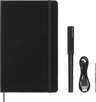 картинка Набор Moleskine Smart Writing Set (ручка Pen Ellipse 3 и блокнот) от магазина Молескинов