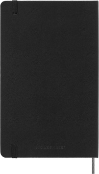 картинка Еженедельник Moleskine недатированный, Large (13x21 см), черный от магазина Молескинов