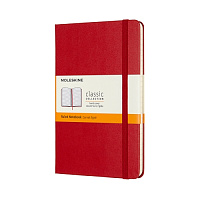 Записная книжка Moleskine Classic (в линейку), Large (13х21см), красная