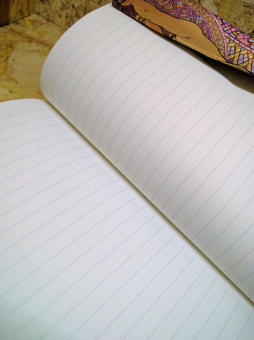картинка Записная книжка Paperblanks Amethyst (в линейку), Slim (9х18см), цветная от магазина Молескинов