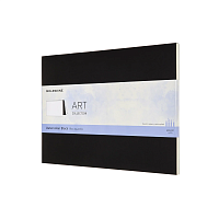 Блок-склейка для акварели Moleskine Art ( 23х31 см), черная